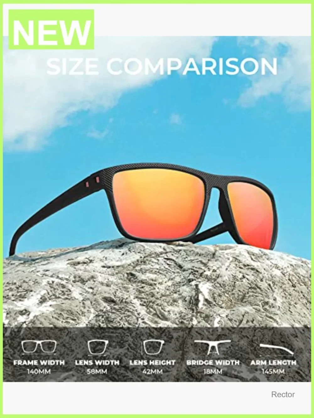 Polarized Sunglasses for Men UV Protection Driving Fishing Golf